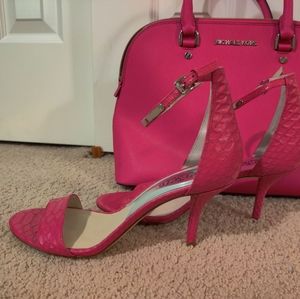 NEW Michael Kors Heels, Fushia Sz 7.5
